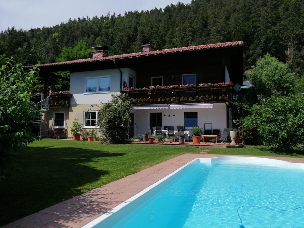 Ferienwohnung Mit Pool In Woerthersee Naehe Dellach  Bagian luar foto